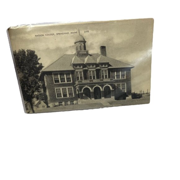 Postcard Nasson College Springvale Maine ME Vintage - Picture 1 of 2